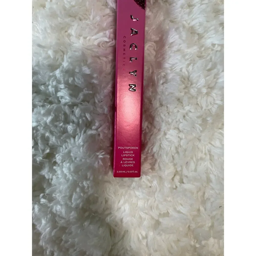Jaclyn Cosmetics Poutspoken Liquid Lipstick Sugared NEW in BOX